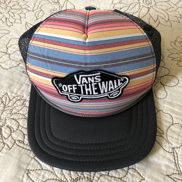 Vans “Off The Wall” Foam Front/Mesh Back Hat - Picture 1 of 4